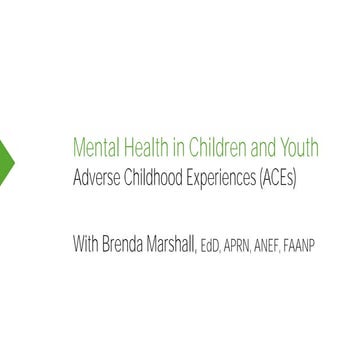 The Adverse Childhood Experiences (ACE) Study | PPT