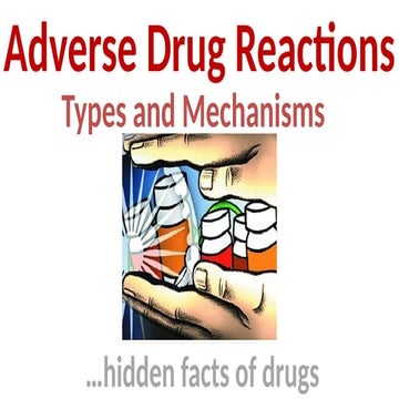 Adverse Drug Reactions (ADR): Types, Classification & Examples ...