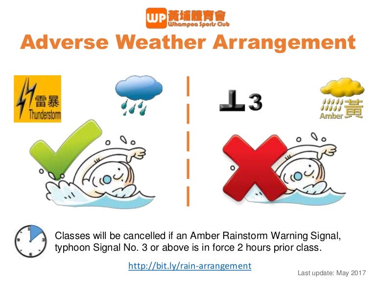Adverse weather arrangement (English)