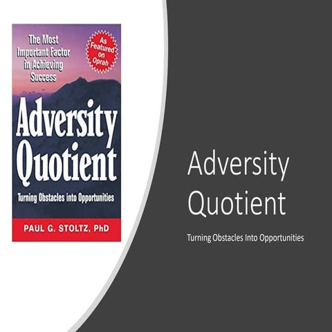 Adversity Quotient-Book Summary