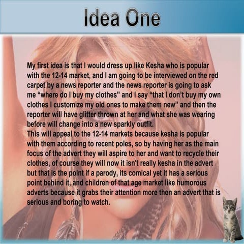 Advert idea one final