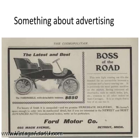 history of advertising