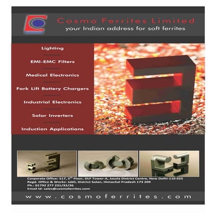 Cosmo ferrites limited | PDF