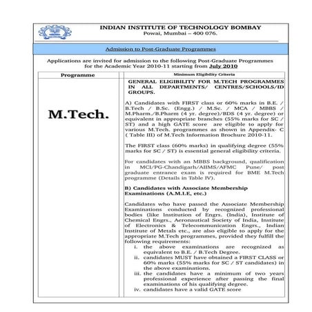 Advertisement201031march iit bombay