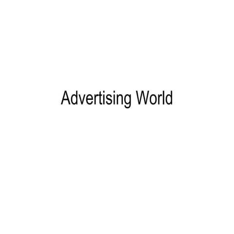 Advertisement  ad agencies  cb_ ind mktg_