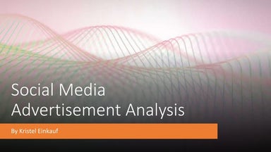 Advertisement analysis