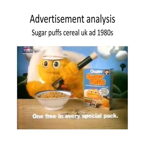 Advertisement analysis presentation