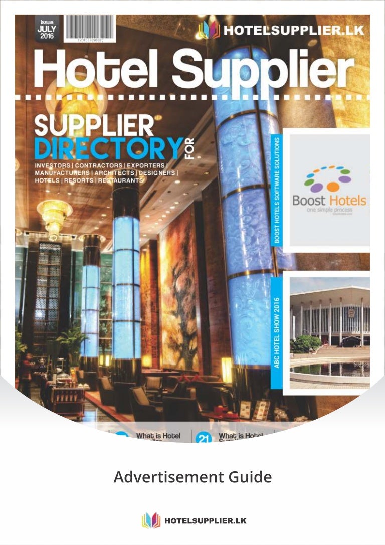 hotel supplier directory Sri Lanka