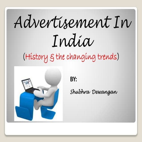 Advertisement in india
