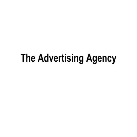Advertising Agency