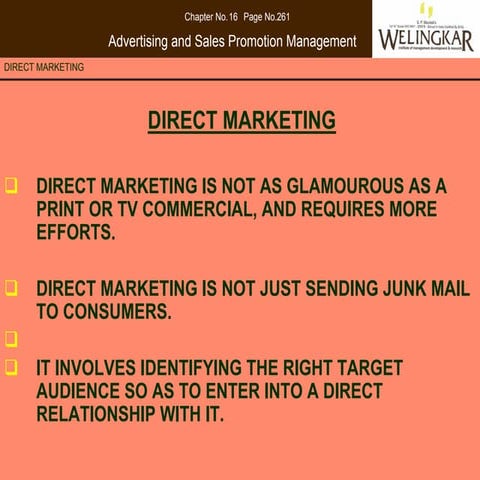 Direct Marketing