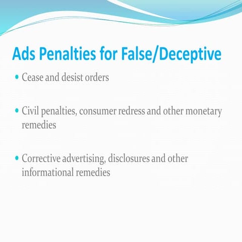 Misleading Advertising Strategies: Issues and Challenges | PPTX