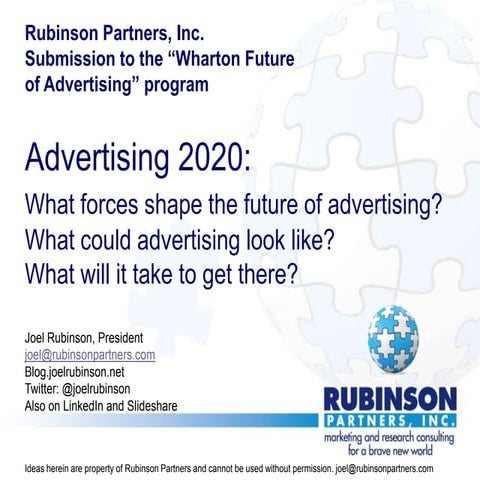Advertising 2020 rubinson v f