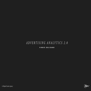 Advertising Analytics 2.0 | PDF