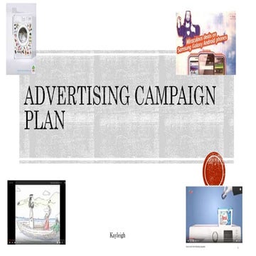 Advertising campaign plan