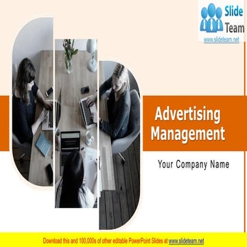 Advertising Management PowerPoint Presentation Slides