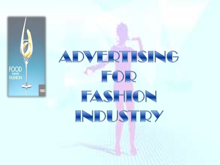 Advertising for fashion industry