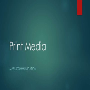 Advertising print media