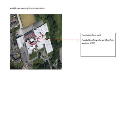 Advertising production location recce | DOCX