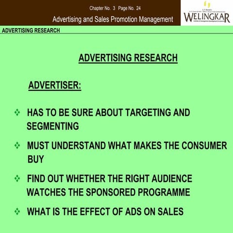 Advertising Research