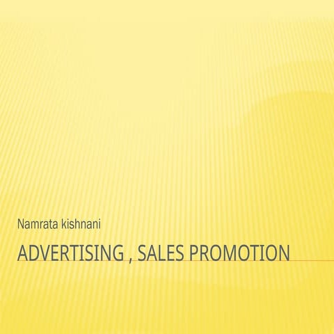 Advertising , sales promotion - Copy.pptx