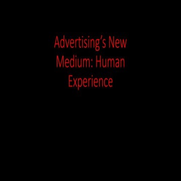 Advertising’s new