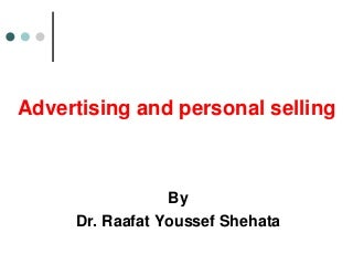 Advertising and personal selling course 