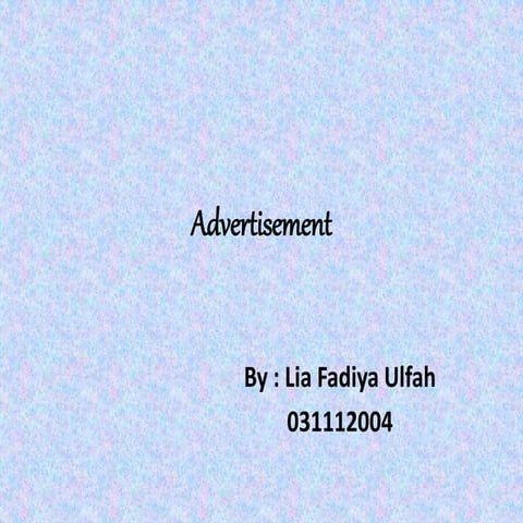 Advetisement
