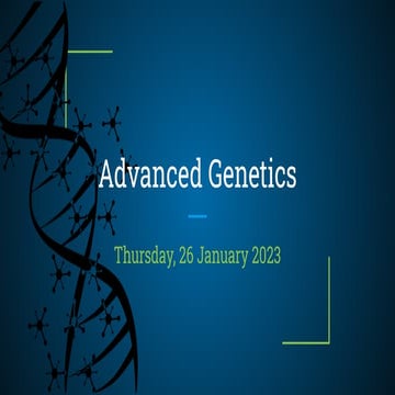 pedigree analysis | PPTX