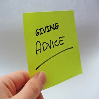 Giving advice