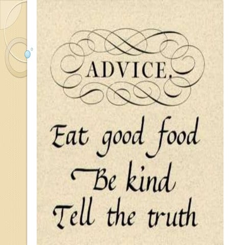 Advice