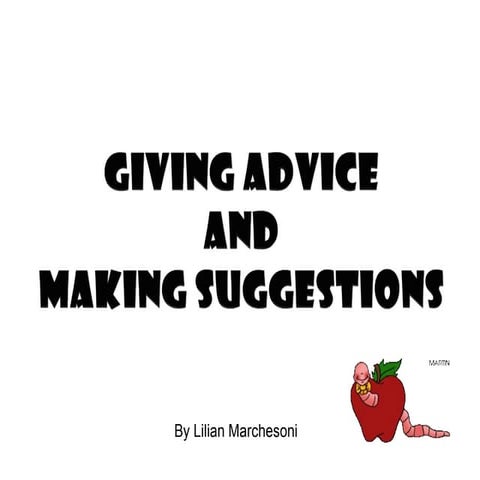 Advice presentation dr house