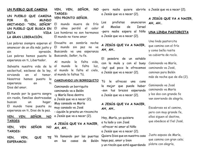 ADVIENTO CANTOS, CATOLICOS PARA LAS POSADAS.docx