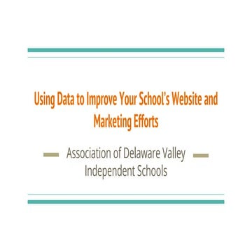 Testing, Testing, 1-2-3: Gathering and Leveraging Audience Usability Data in ...