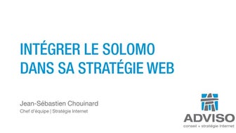 Integrer le Social Local Mobile dans sa stratégie web