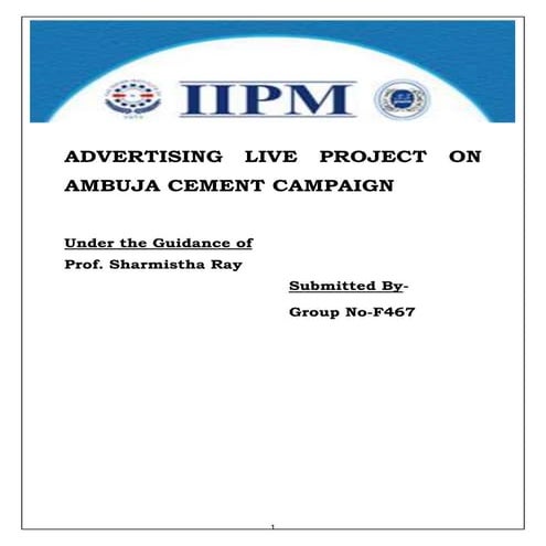 Adv live project (f467)