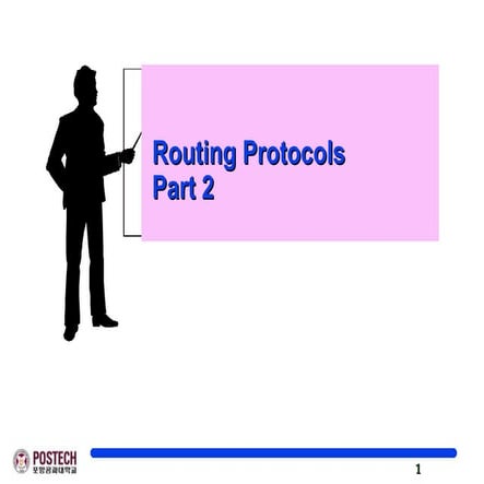 DISTANCE VECTOR ROUTING AND LINK STATE ROUTING | PPTX
