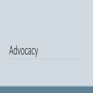 Advocacy.2020