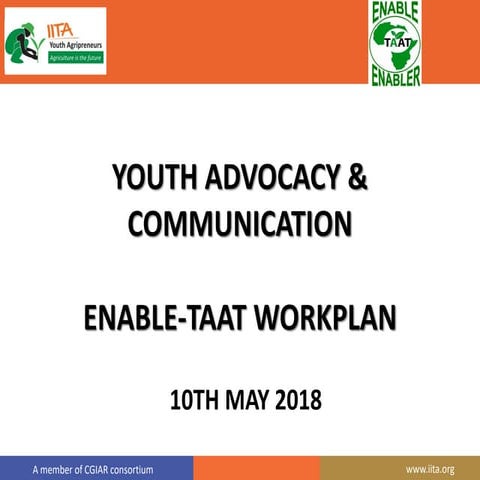 Advocacy and communication workplan | PDF
