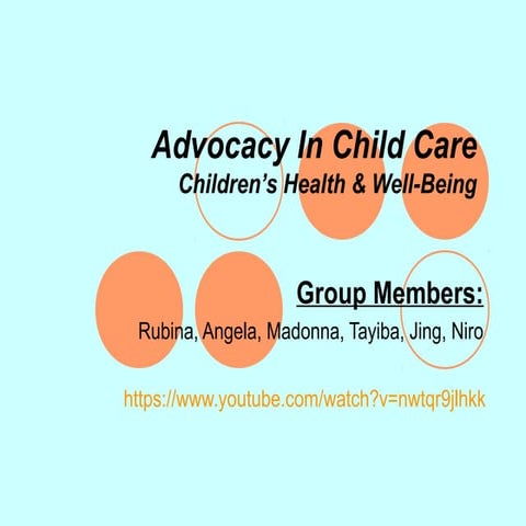 Advocacy in child care presentation-final (2)