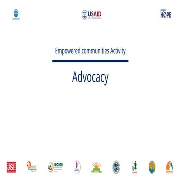 Advocacy orientation training revised.pptx