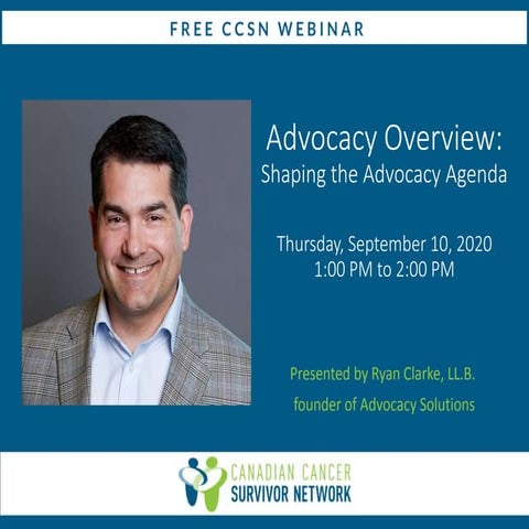 Advocacy Overview: Shaping the Advocacy Agenda - Sept. 10, 2020