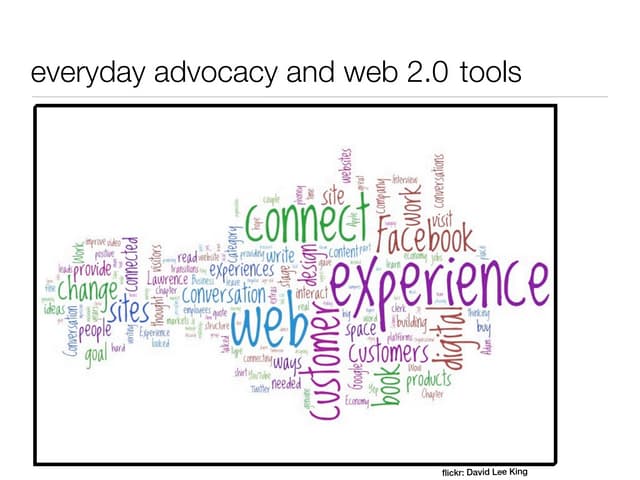 Everyday advocacy with web 2.0 tools: Region XI keynote