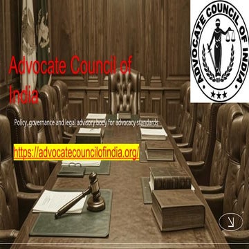 Bar Council of India - powers and functions.pptx