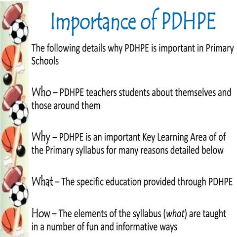 Pdhpe | PPTX