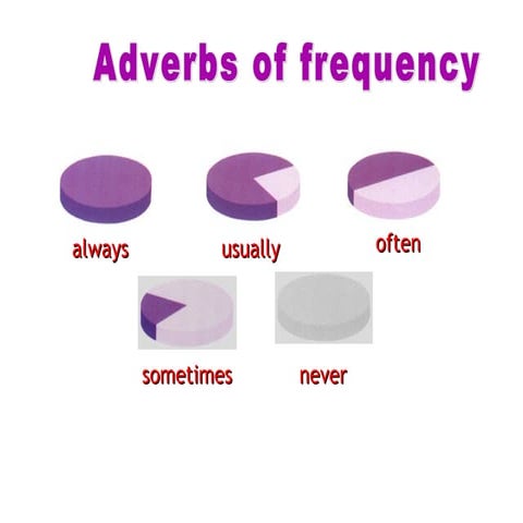 Adverbs of frequency