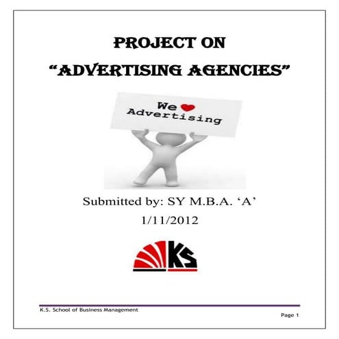 Advertisement agencies