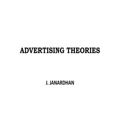 Advt theories