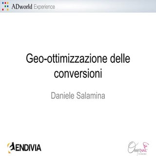Geo Ottimizzazione delle Conversion...