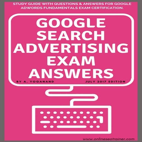 google adwords search advertising exam question and answers 2018 pdf